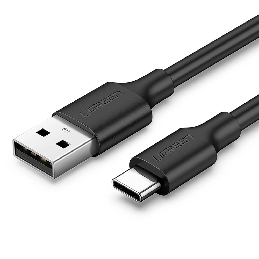 Кабел UGREEN 3A, USB-A - Type-C, US287/60117, 1.5 метра