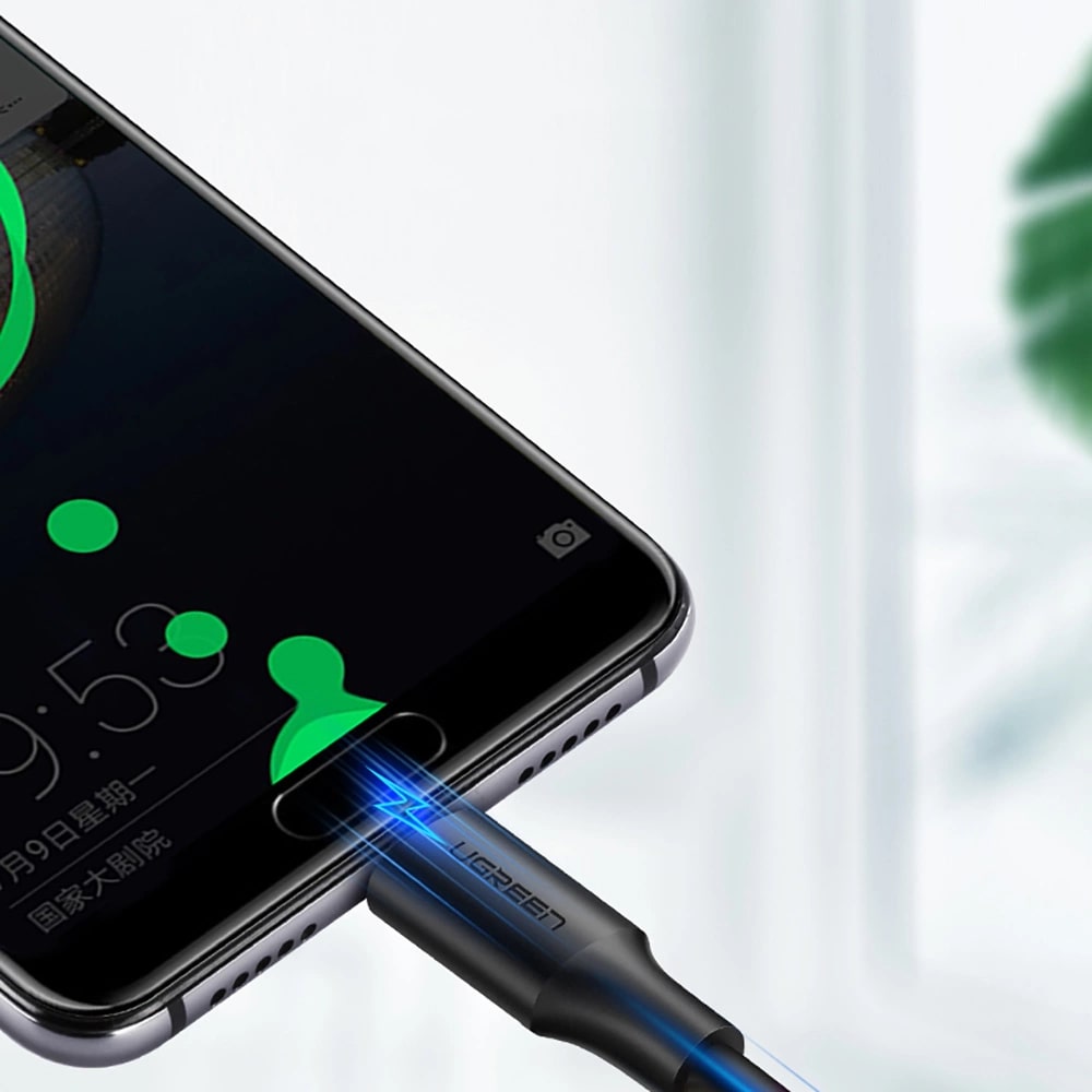 Кабел UGREEN 3A, USB-A - Type-C, US287/60117, 1.5 метра Кабел UGREEN 3A, USB-A - Type-C, US287/60117, 1.5 метра