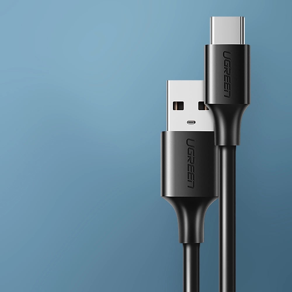 Кабел UGREEN 3A, USB-A - Type-C, US287/60117, 1.5 метра Кабел UGREEN 3A, USB-A - Type-C, US287/60117, 1.5 метра