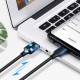 Кабел UGREEN 3A, USB-A - Type-C, US287/60117, 1.5 метра