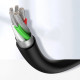 Кабел UGREEN 3A, USB-A - Type-C, US287/60117, 1.5 метра
