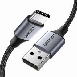 Кабел UGREEN 3A, USB-A - Type-C, US288/60124, 0.25 метра Кабел UGREEN 3A, USB-A - Type-C, US288/60124, 0.25 метра