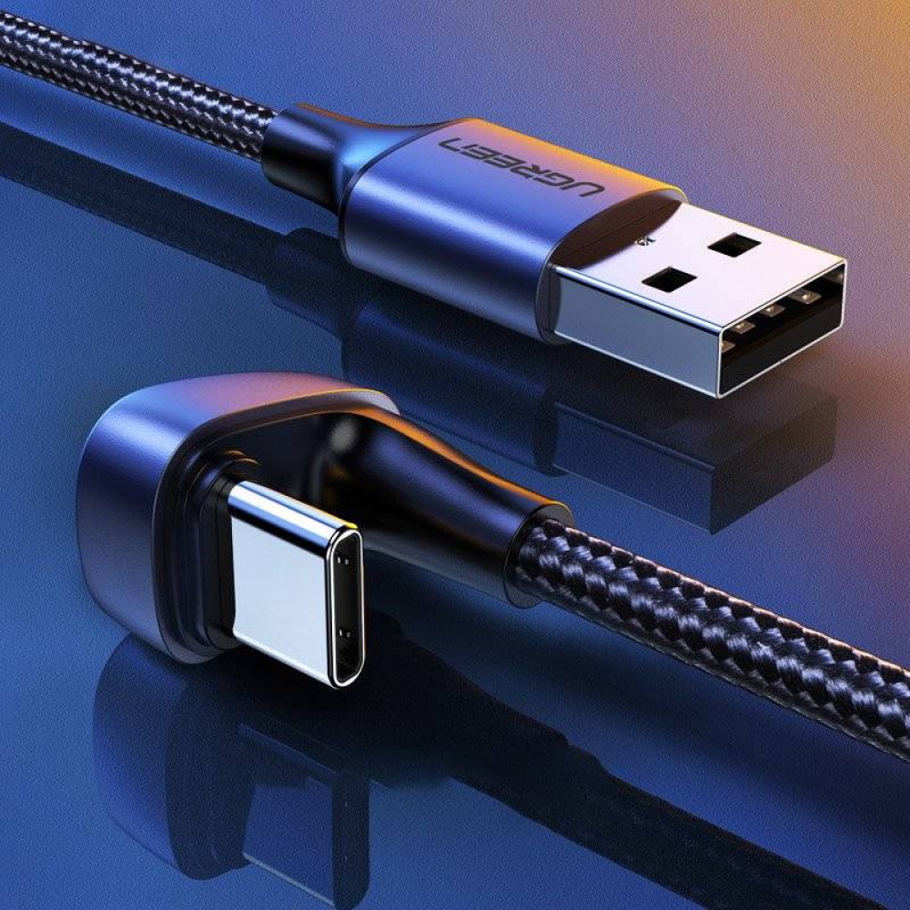 Кабел UGREEN 3A, USB-A - Type-C, US311/70313, 1 метър Кабел UGREEN 3A, USB-A - Type-C, US311/70313, 1 метър