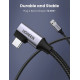 Кабел UGREEN 3A, USB-A - Type-C, US385/20299, 1 метър