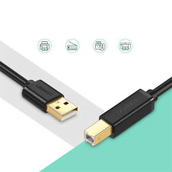 Кабел UGREEN, USB-A - USB-B, за принтер Кабел UGREEN, USB-A - USB-B, за принтер