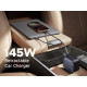 Зарядно за автомобил 12V UGREEN 12V 145W, USB-A + 2xUSB-C + кабел C - (EC604 / 55910B) Зарядно за автомобил 12V UGREEN 12V 145W, USB-A + 2xUSB-C + кабел C - (EC604 / 55910B)