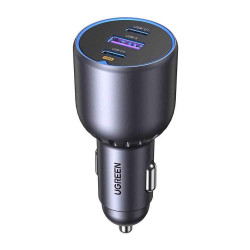 Зарядно за автомобил 12V UGREEN - EC705 / 35025, 130W, USB-A, 2xUSB-C Зарядно за автомобил 12V UGREEN - EC705 / 35025, 130W, USB-A, 2xUSB-C