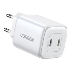Зарядно устройство 220V UGREEN Nexode GaN - CD294/15327, 45W, 2xUSB-C Зарядно устройство 220V UGREEN Nexode GaN - CD294/15327, 45W, 2xUSB-C