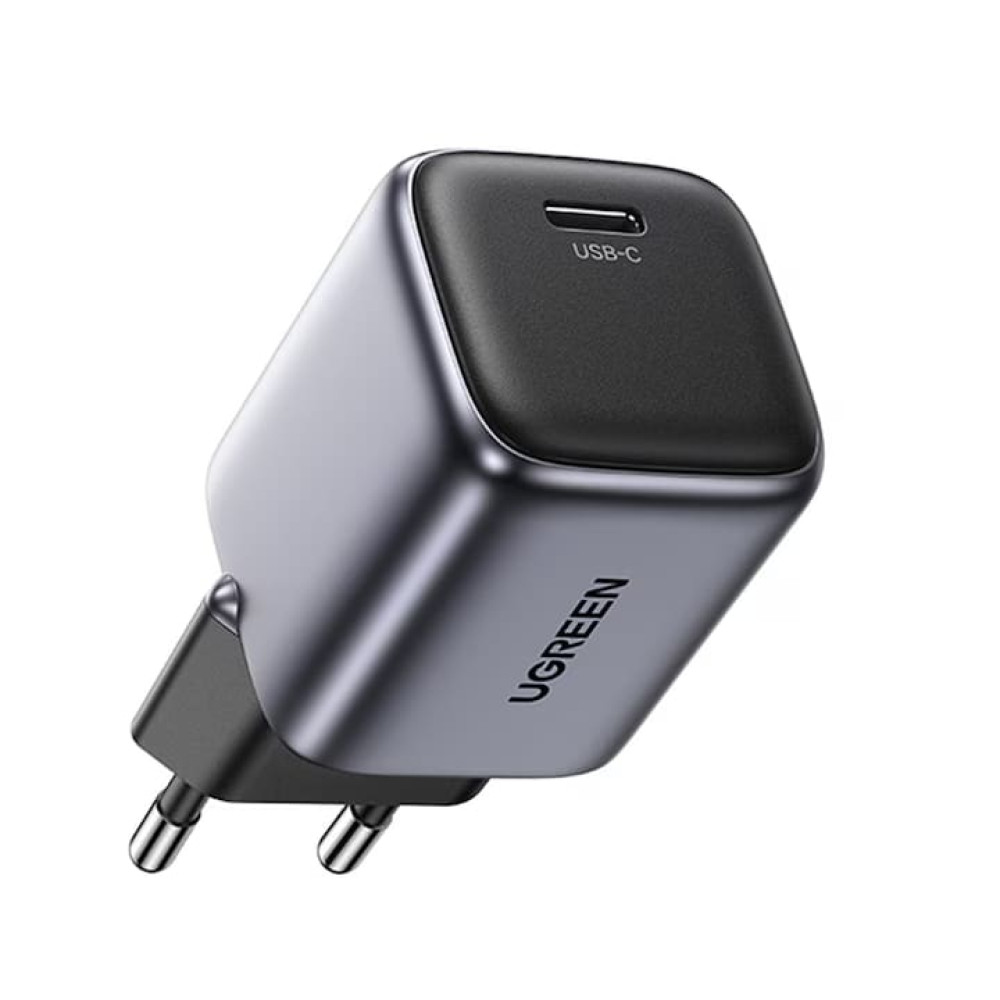 Зарядно устройство 220V UGREEN Nexode Mini GaN - CD318/90664, 20W, USB-C Зарядно устройство 220V UGREEN Nexode Mini GaN - CD318/90664, 20W, USB-C