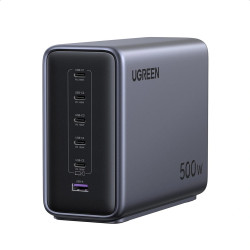 Докинг станция 220V UGREEN 500W, USB-A + 5xUSB-C, Nexode Desktop Station GaN (X759 / 55550B)