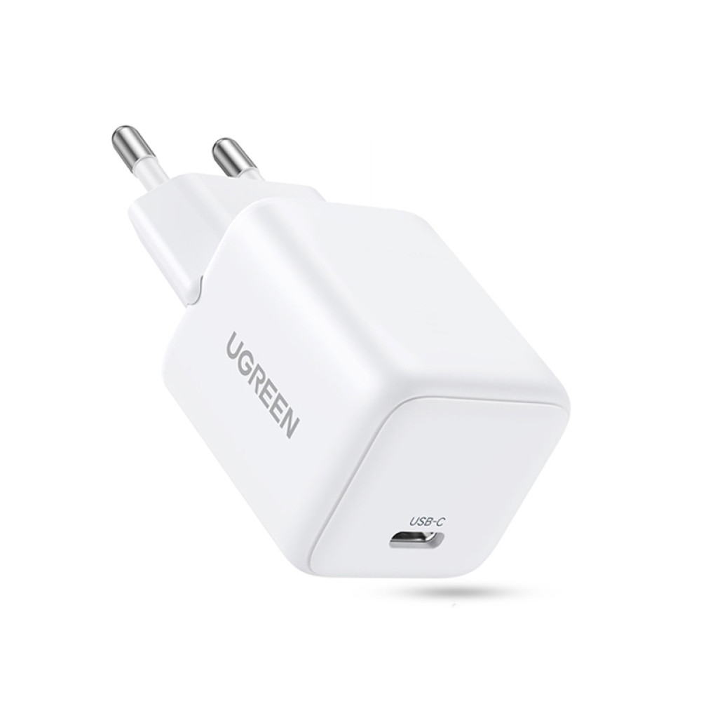 Зарядно устройство 220V UGREEN GaN - X512/55554, 20W, USB-C