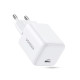 Зарядно устройство 220V UGREEN GaN - X512/55554, 20W, USB-C