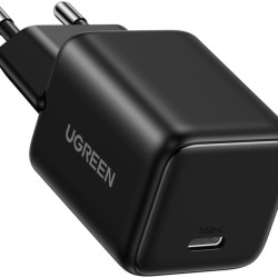 Зарядно устройство 220V UGREEN GaN - X512/55553, 20W, USB-C