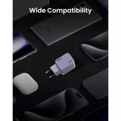 Зарядно устройство 220V UGREEN Nexode Pro GaN - X707/35008, 45W,  2xUSB-C