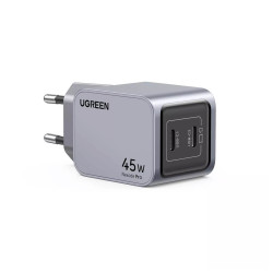 Зарядно устройство 220V UGREEN Nexode Pro GaN - X707/35008, 45W,  2xUSB-C Зарядно устройство 220V UGREEN Nexode Pro GaN - X707/35008, 45W,  2xUSB-C