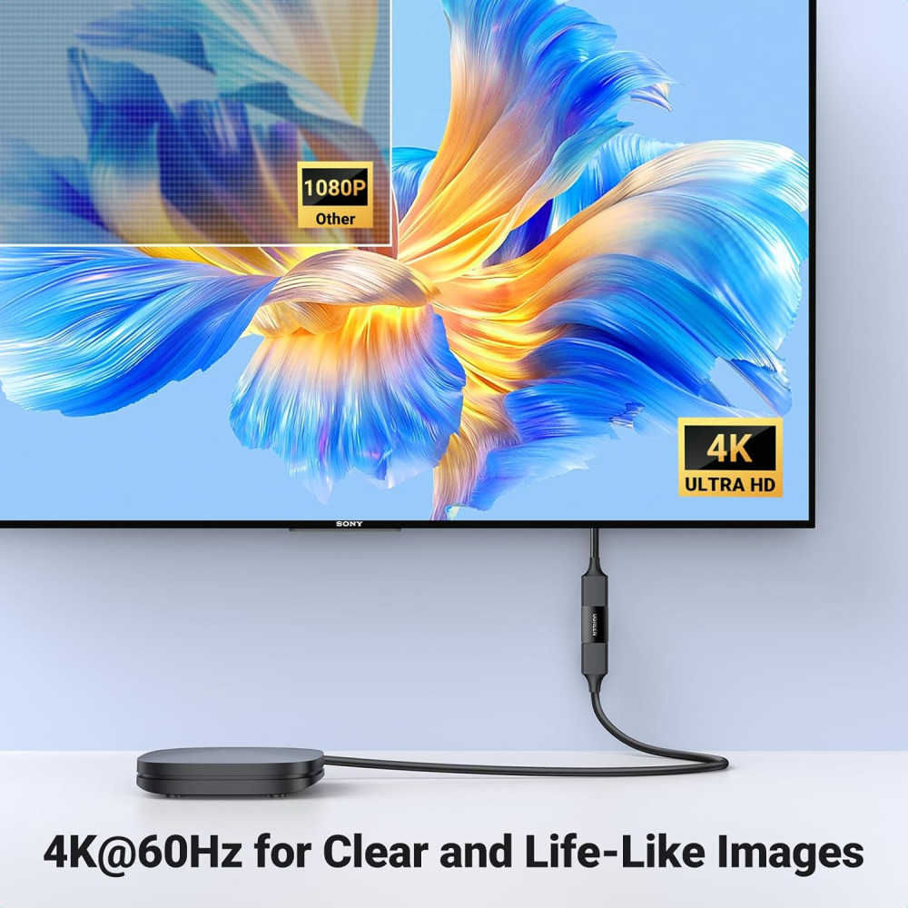 Адаптер UGREEN 20107 - HDMI към HDMI Адаптер UGREEN 20107 - HDMI към HDMI