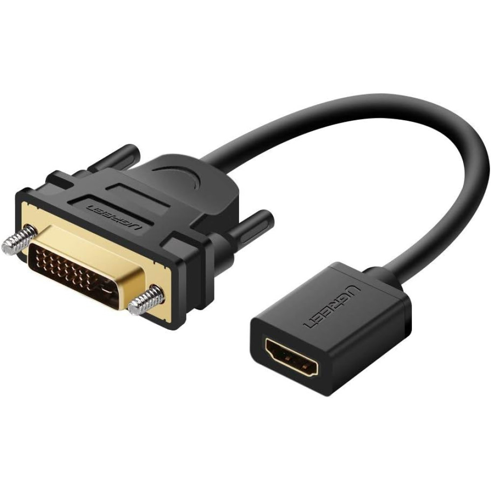 Адаптер UGREEN 20118 - DVI към HDMI Адаптер UGREEN 20118 - DVI към HDMI