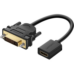 Адаптер UGREEN 20118 - DVI към HDMI Адаптер UGREEN 20118 - DVI към HDMI