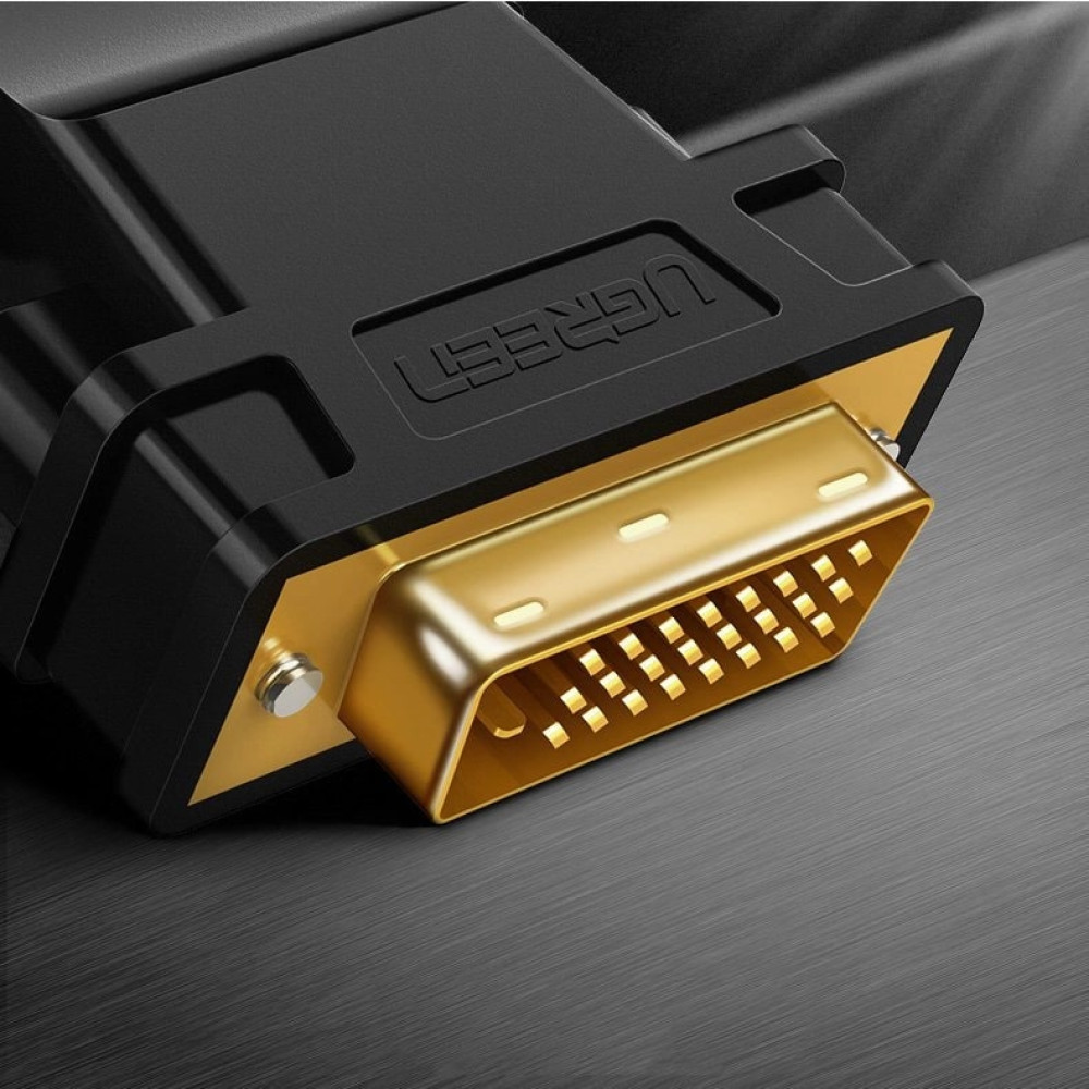 Адаптер UGREEN 20124 - DVI към HDMI Адаптер UGREEN 20124 - DVI към HDMI