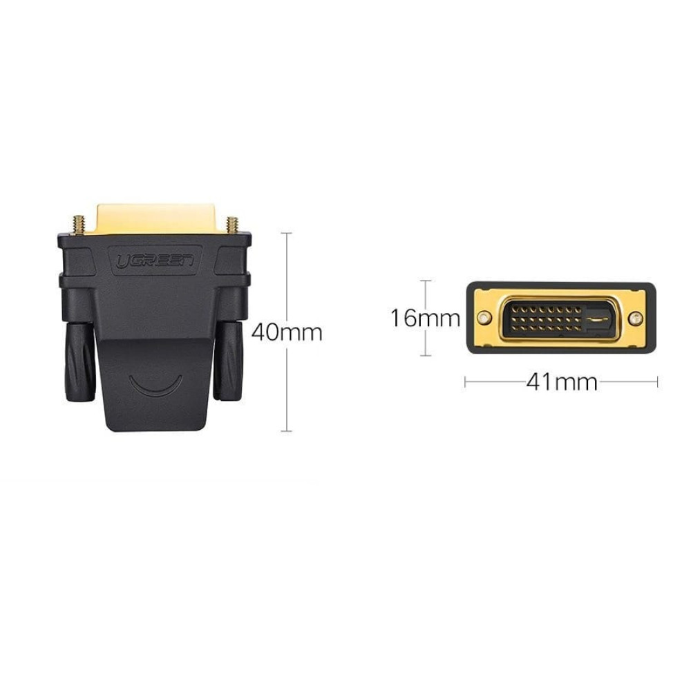 Адаптер UGREEN 20124 - DVI към HDMI Адаптер UGREEN 20124 - DVI към HDMI