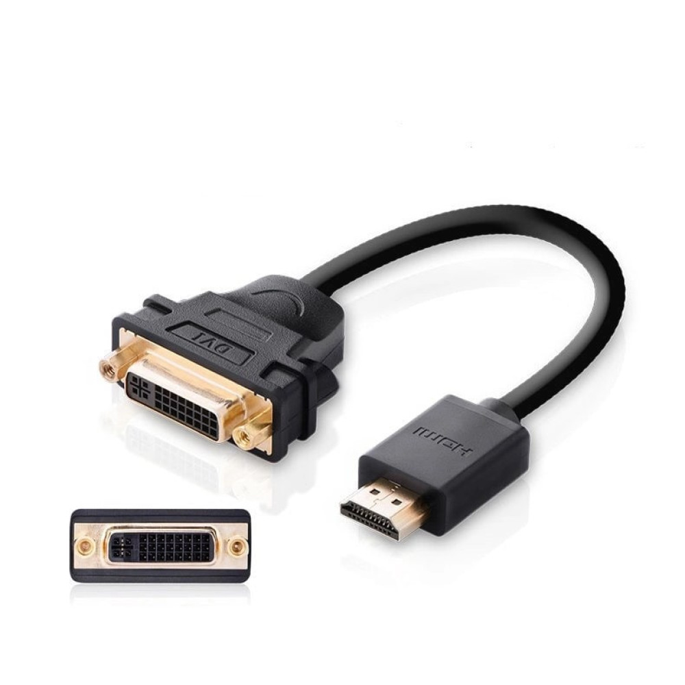 Адаптер UGREEN 20136 - HDMI към DVI Адаптер UGREEN 20136 - HDMI към DVI