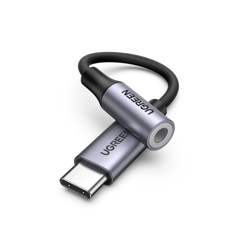 Аудио адаптер UGREEN AV161/80154 - Type-C към AUX/ж/ 3.5mm Аудио адаптер UGREEN AV161/80154 - Type-C към AUX/ж/ 3.5mm