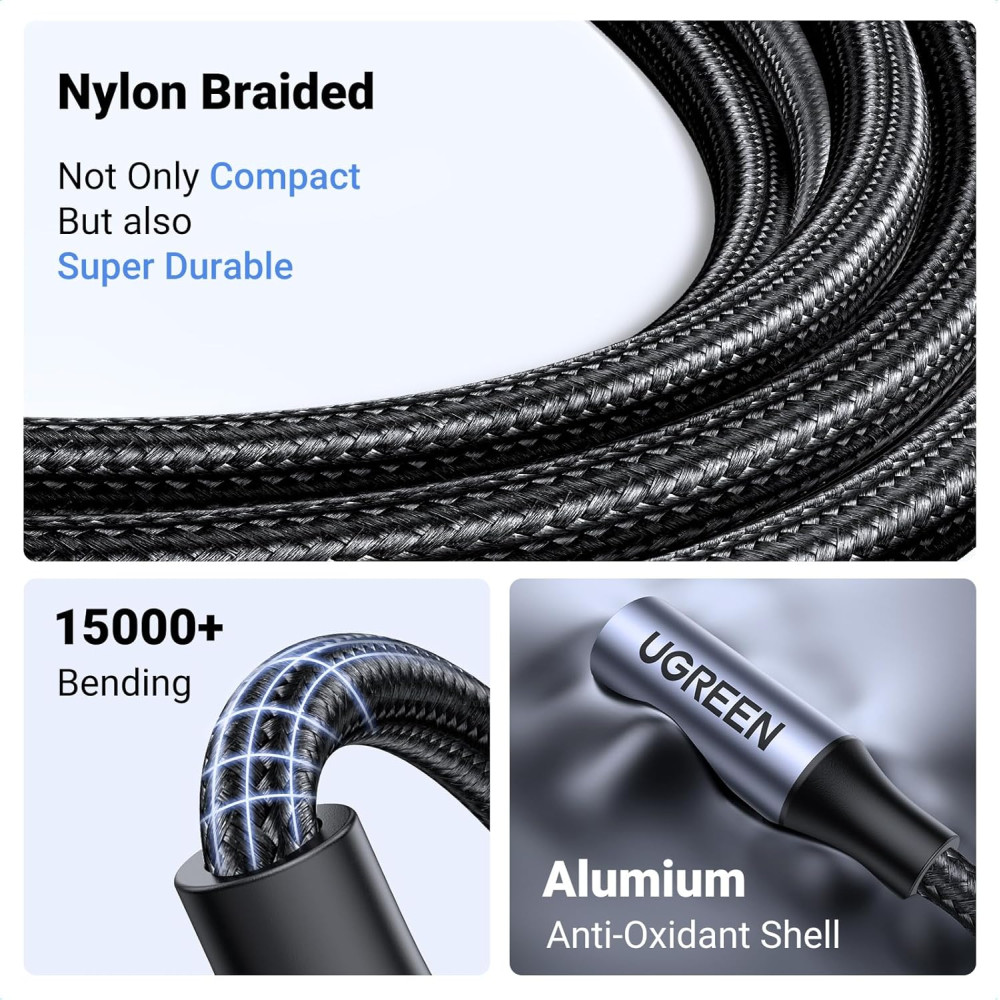 Аудио адаптер UGREEN AV161/80154 - Type-C към AUX/ж/ 3.5mm Аудио адаптер UGREEN AV161/80154 - Type-C към AUX/ж/ 3.5mm