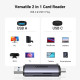 Преходник / Четец на карти UGREEN CM185/50706 - USB-A и Type-C, SD, Micro SD Преходник / Четец на карти UGREEN CM185/50706 - USB-A и Type-C, SD, Micro SD