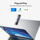 Преходник / Четец на карти UGREEN CM185/50706 - USB-A и Type-C, SD, Micro SD Преходник / Четец на карти UGREEN CM185/50706 - USB-A и Type-C, SD, Micro SD