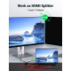 Двупосочен превключвател UGREEN Splitter Switch box CM217/50966 - 2в1 HDMI хъб Двупосочен превключвател UGREEN Splitter Switch box CM217/50966 - 2в1 HDMI хъб