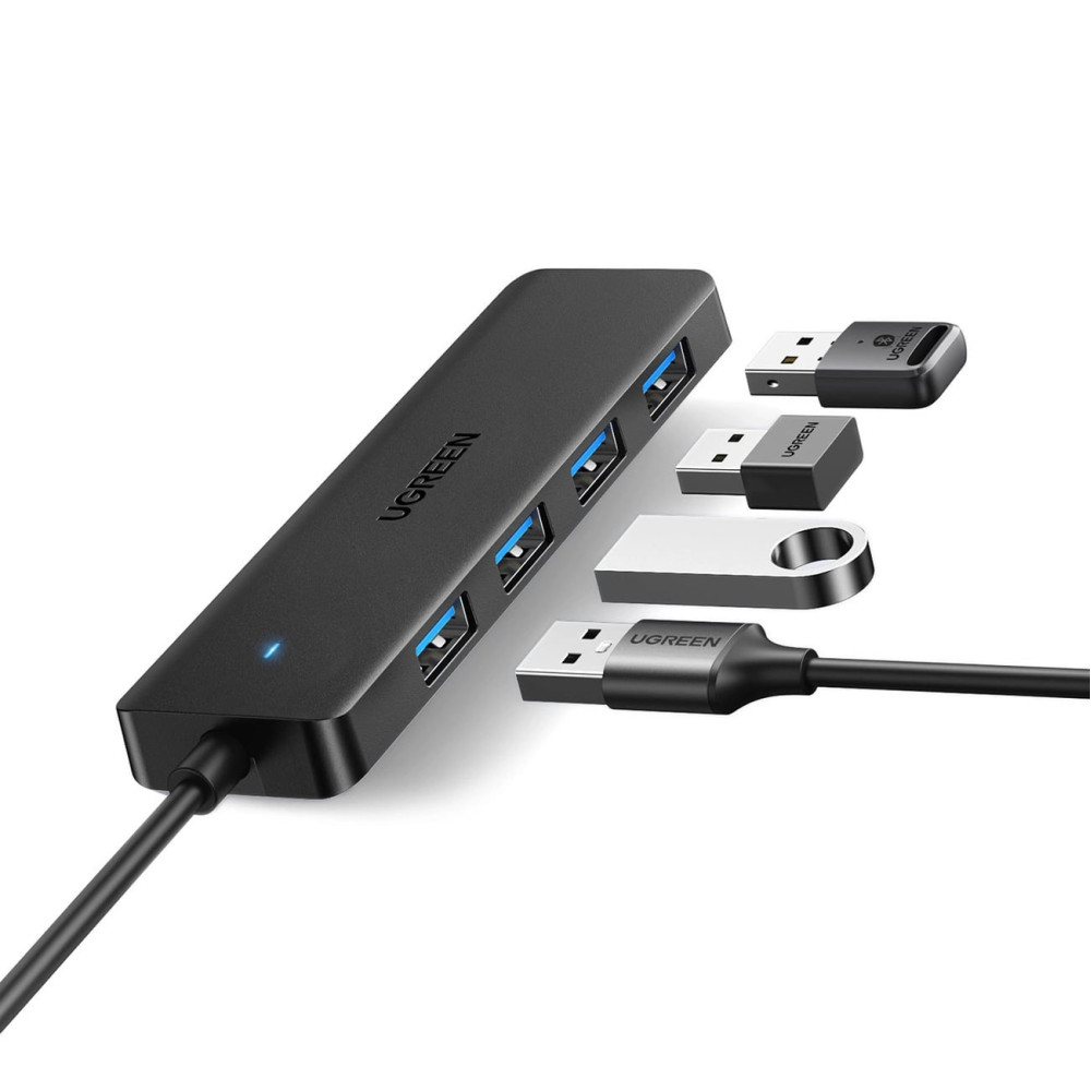 Мултифункционален хъб UGREEN CM219/25851 4в1 от USB-A към 4xUSB-A Мултифункционален хъб UGREEN CM219/25851 4в1 от USB-A към 4xUSB-A