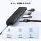Мултифункционален хъб UGREEN CM219/25851 4в1 от USB-A към 4xUSB-A Мултифункционален хъб UGREEN CM219/25851 4в1 от USB-A към 4xUSB-A