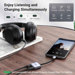 Адаптер UGREEN CM231/60164 от Type-C към AUX, USB-C Адаптер UGREEN CM231/60164 от Type-C към AUX, USB-C