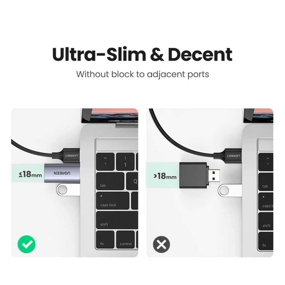 Преходник / адаптер UGREEN CM383/80864 - USB-A към AUX Преходник / адаптер UGREEN CM383/80864 - USB-A към AUX