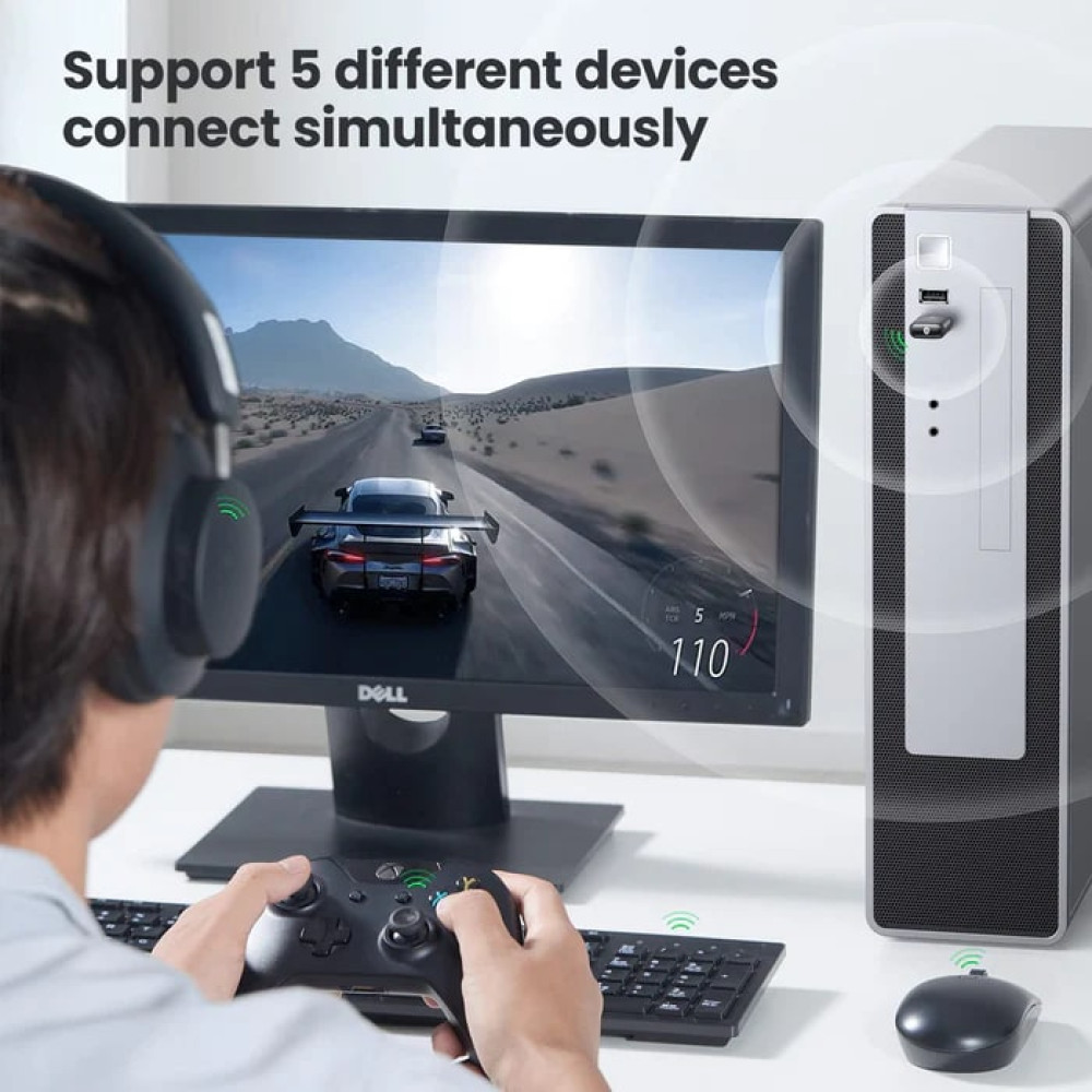 Bluetooth приемник UGREEN CM390/80889 - USB-A Bluetooth приемник UGREEN CM390/80889 - USB-A