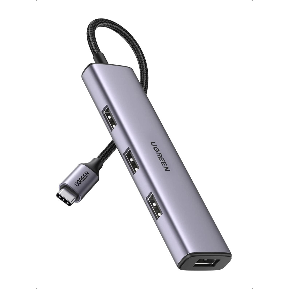 Мултифункционален хъб UGREEN CM473/20841 4в1 от USB-A към 4xUSB-A Мултифункционален хъб UGREEN CM473/20841 4в1 от USB-A към 4xUSB-A