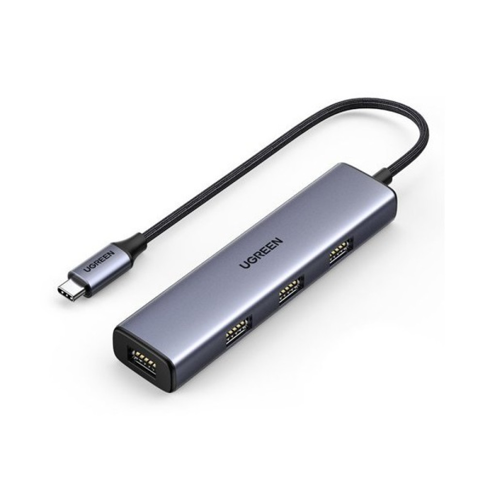 Мултифункционален хъб UGREEN CM473/20841 4в1 от USB-A към 4xUSB-A Мултифункционален хъб UGREEN CM473/20841 4в1 от USB-A към 4xUSB-A