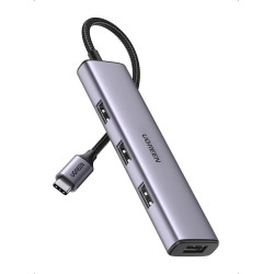 Мултифункционален хъб UGREEN CM473/20841 4в1 от USB-A към 4xUSB-A Мултифункционален хъб UGREEN CM473/20841 4в1 от USB-A към 4xUSB-A