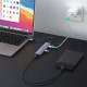 Мултифункционален хъб UGREEN CM473/20805 5в1 от USB-A към 4xUSB-A, USB-C Мултифункционален хъб UGREEN CM473/20805 5в1 от USB-A към 4xUSB-A, USB-C