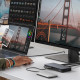 Мултифункционален хъб UGREEN Revodok Pro 209 CM615/90912 9в1 - 2xUSB-A, 2xUSB-C, 2xHDMI, 2xDisplayPort, RJ45 (LAN)