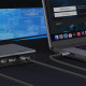 Мултифункционален хъб UGREEN Revodok Pro 209 CM615/90912 9в1 - 2xUSB-A, 2xUSB-C, 2xHDMI, 2xDisplayPort, RJ45 (LAN)