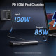 Мултифункционален хъб UGREEN CM639/35625 8в1 от Type-C към 2xHDMI, USB-A 3.0, 2xUSB-A 2.0, USB-C 3.0, SD, microSD (TF), RJ45 1000 Mbps
