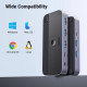 Превключвател UGREEN Sharing Switch Box CM662/15705 от 2xUSB-A и USB-C към 3xUSB-A, USB-C