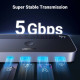 Превключвател UGREEN Sharing Switch Box CM662/15705 от 2xUSB-A и USB-C към 3xUSB-A, USB-C