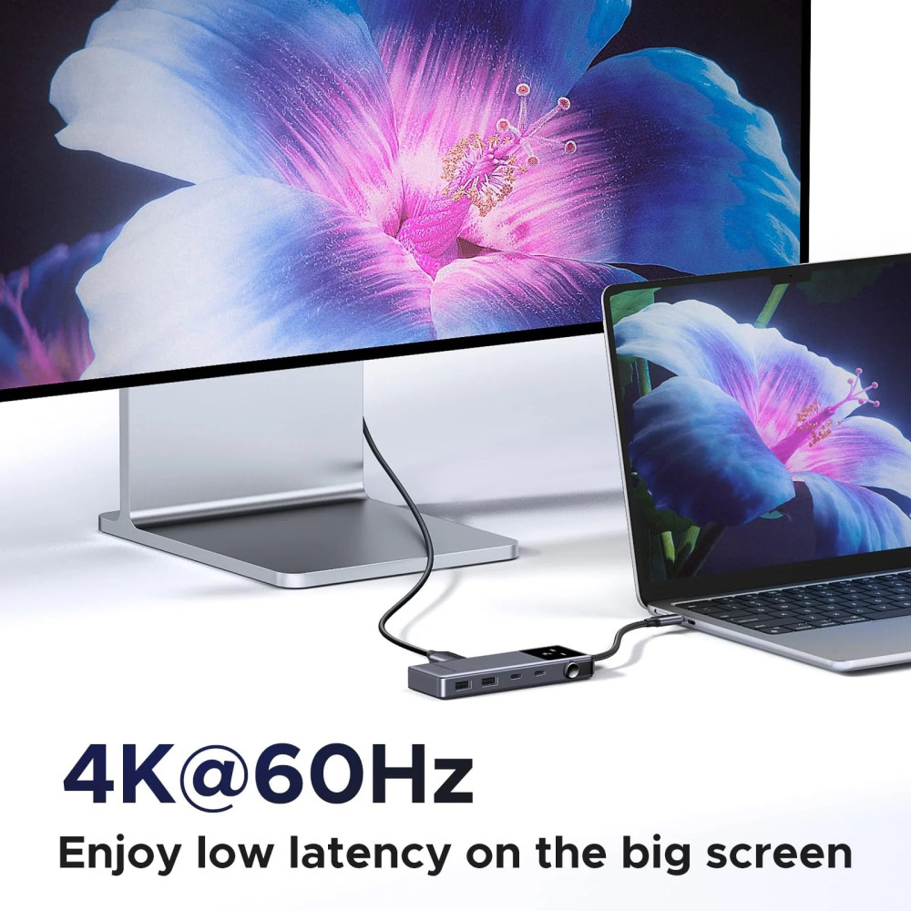 Мултифункционален хъб UGREEN UNO Robot CM888/35998 6в1 от Type-C към 2xUSB-A, 3xUSB-C, HDMI Мултифункционален хъб UGREEN UNO Robot CM888/35998 6в1 от Type-C към 2xUSB-A, 3xUSB-C, HDMI