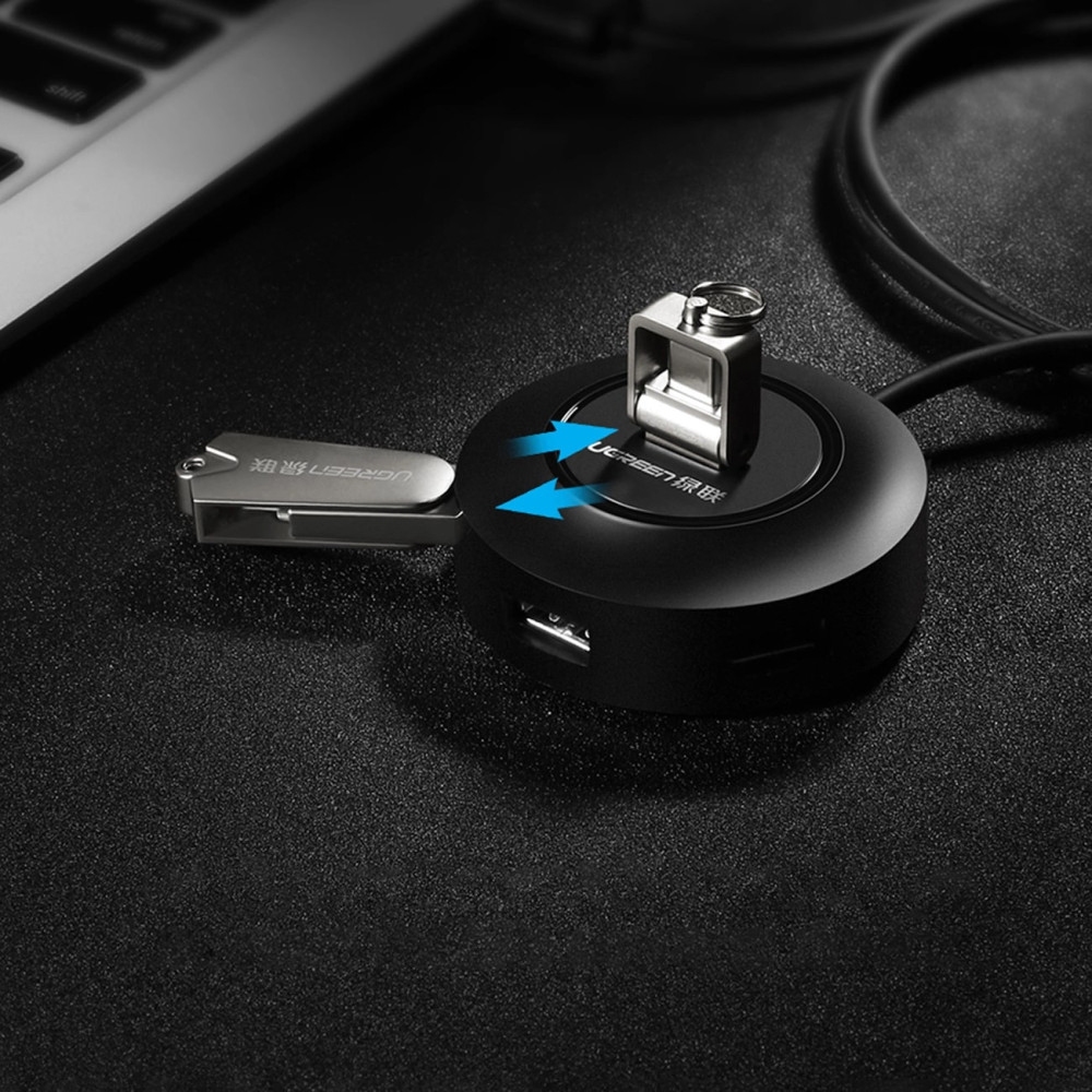 Мултифункционален хъб UGREEN CR106/20277 4в1 от USB-A към 4xUSB-A Мултифункционален хъб UGREEN CR106/20277 4в1 от USB-A към 4xUSB-A