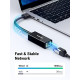 Преходник / адаптер UGREEN CR111/20256 от USB-A 3.00 към RJ45 (LAN) Преходник / адаптер UGREEN CR111/20256 от USB-A 3.00 към RJ45 (LAN)