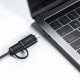 Мултифункционален хъб UGREEN CR113/40850 4в1 от USB-A/Type-C към 4xUSB-A Мултифункционален хъб UGREEN CR113/40850 4в1 от USB-A/Type-C към 4xUSB-A