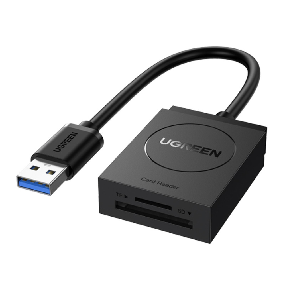 Преходник / Четец на карти UGREEN CR127/20250 - USB-A към SD, Micro SD Преходник / Четец на карти UGREEN CR127/20250 - USB-A към SD, Micro SD