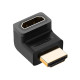 Адаптер UGREEN HD112/20110 - HDMI към HDMI, ъглов Адаптер UGREEN HD112/20110 - HDMI към HDMI, ъглов